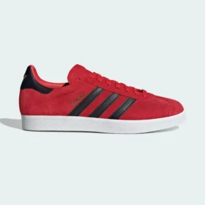 Кросівки чоловічі Manchester United x Adidas Gazelle Red Black