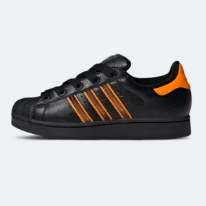 Кросівки жіночі Adidas Superstar 2 Black Crew Orange