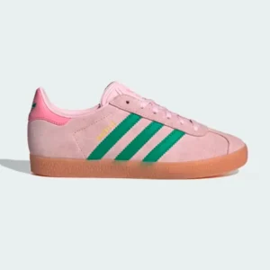 Кросівки жіночі Adidas Gazelle J Clear Pink Green