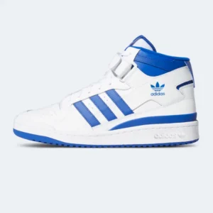 Кросівки чоловічі Adidas Forum Mid White Royal Blue
