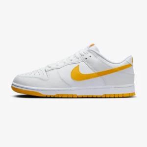Кросівки чоловічі Nike Dunk Low White University Gold