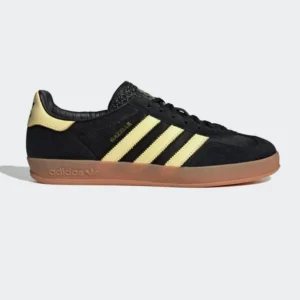 Кросівки чоловічі Adidas Gazelle Indoor Black Yellow Gum