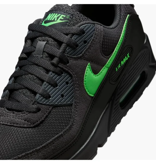 Кросівки чоловічі Nike Air Max 90 Black Green Strike
