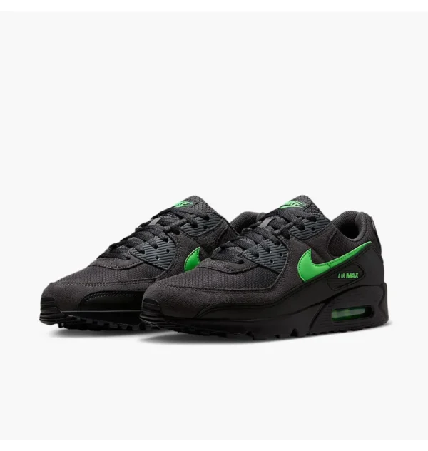 Кросівки чоловічі Nike Air Max 90 Black Green Strike