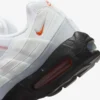Кросівки унісекс Nike Air Max 95 Wolf Grey Orange