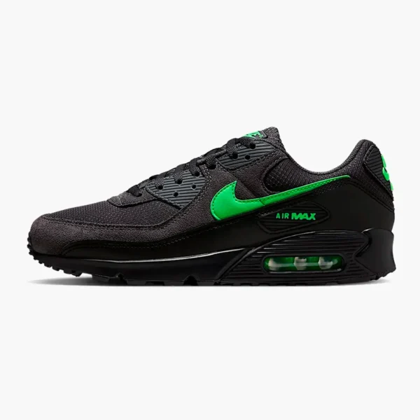 Кросівки чоловічі Nike Air Max 90 Black Green Strike