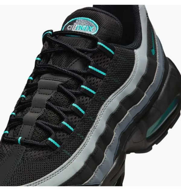 Кросівки чоловічі Nike Air Max 95 Black Aurora Green