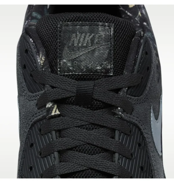 Кросівки чоловічі Nike Air Max 90 Black Dark Smoke Grey