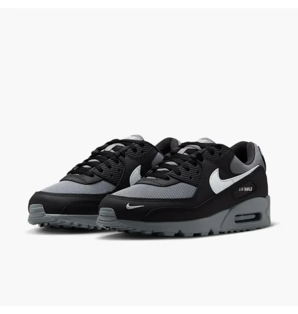 Кросівки чоловічі Nike Air Max 90 JD Black Grey