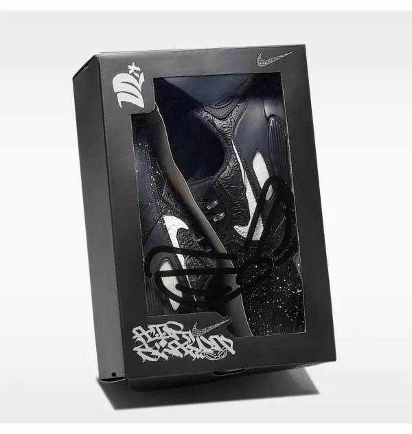 Кросівки чоловічі Slawn x Nike Air Max 90 Black