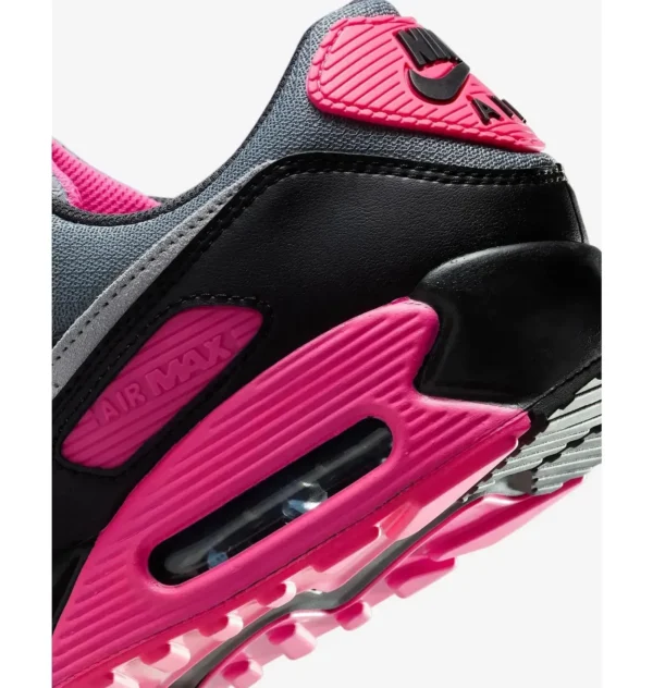 Кросівки чоловічі Nike Air Max 90 Black Grey Pink