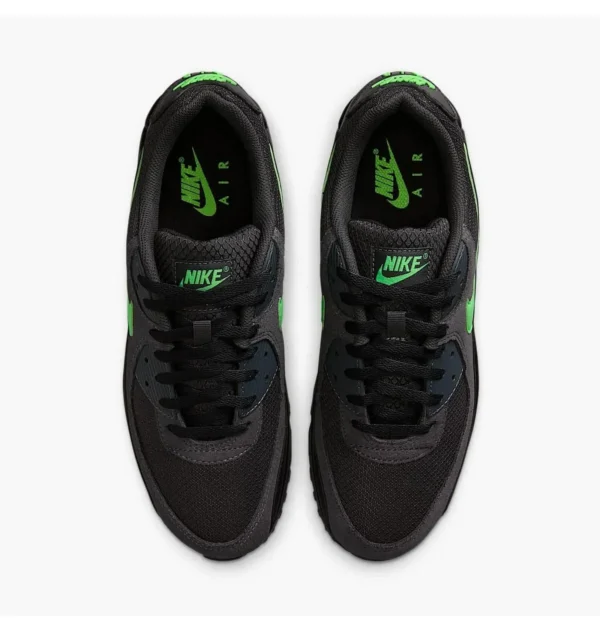 Кросівки чоловічі Nike Air Max 90 Black Green Strike