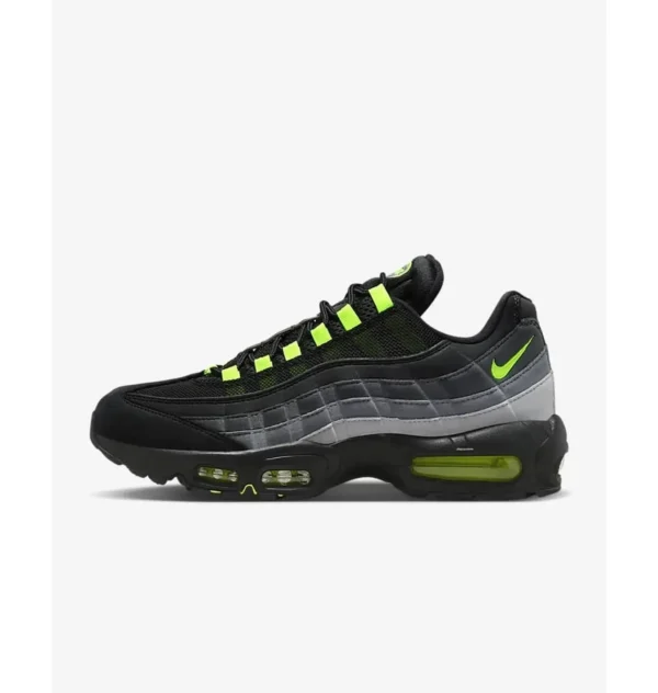 Кросівки чоловічі Nike Air Max 95 Black Neon