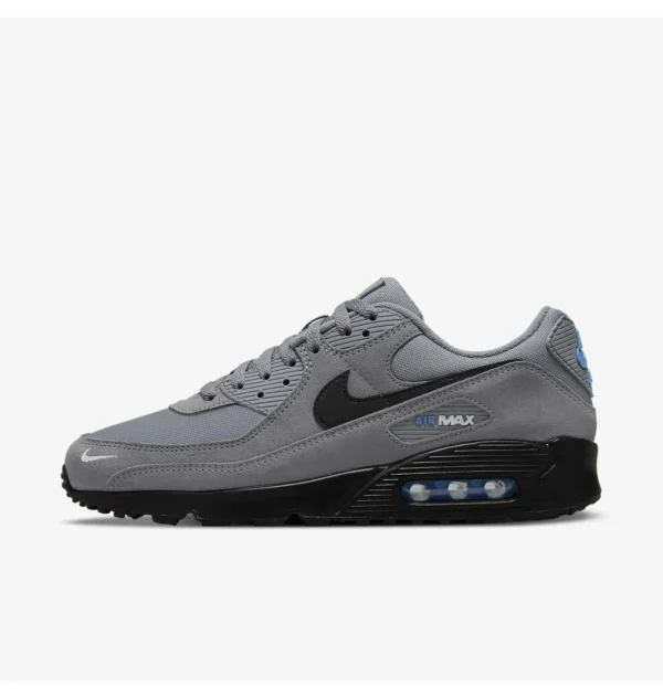 Кросівки чоловічі Nike Air Max 90 Grey Light Blue