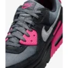 Кросівки чоловічі Nike Air Max 90 Black Grey Pink