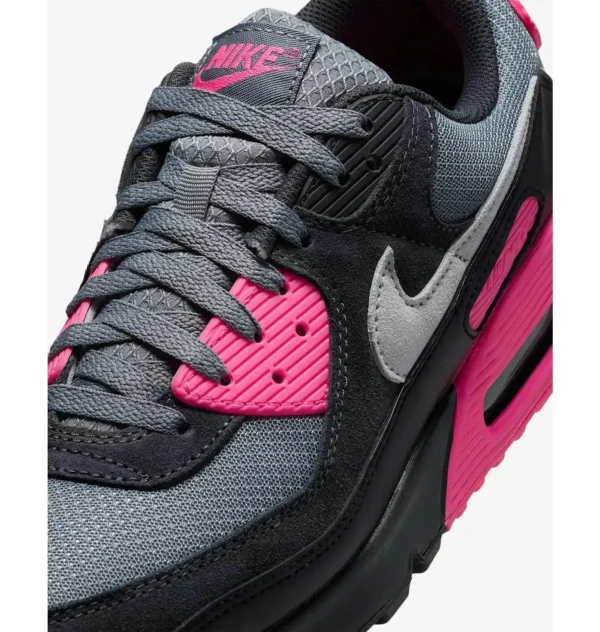 Кросівки чоловічі Nike Air Max 90 Black Grey Pink