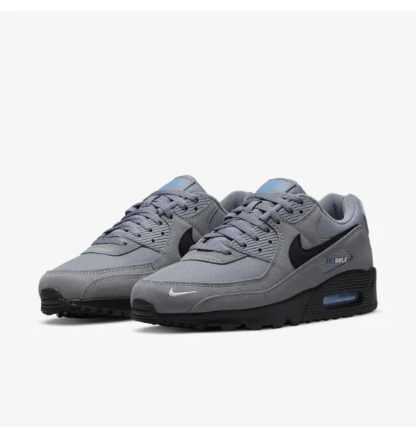 Кросівки чоловічі Nike Air Max 90 Grey Light Blue