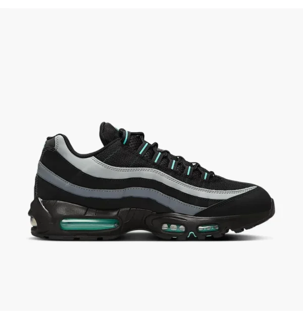 Кросівки чоловічі Nike Air Max 95 Black Aurora Green