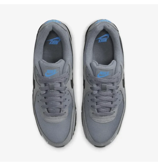 Кросівки чоловічі Nike Air Max 90 Grey Light Blue