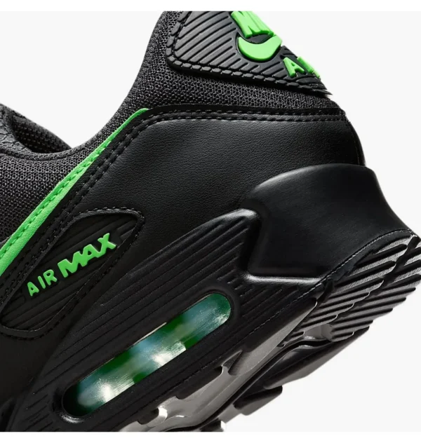Кросівки чоловічі Nike Air Max 90 Black Green Strike