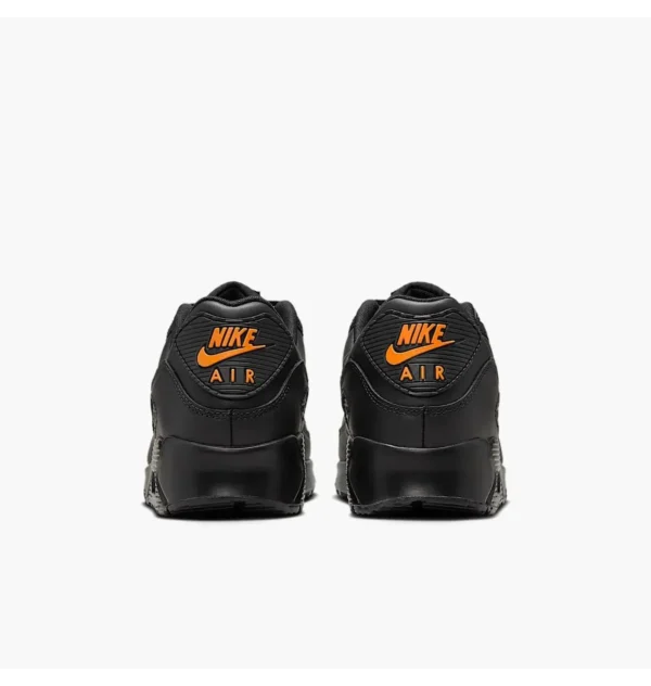 Кросівки чоловічі Nike Air Max 90 Black Safety Orange