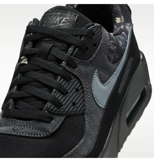 Кросівки чоловічі Nike Air Max 90 Black Dark Smoke Grey