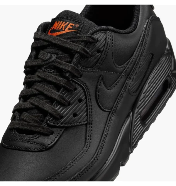 Кросівки чоловічі Nike Air Max 90 Black Safety Orange