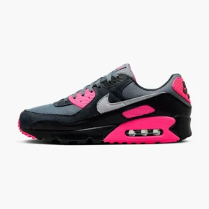 Кросівки чоловічі Nike Air Max 90 Black Grey Pink